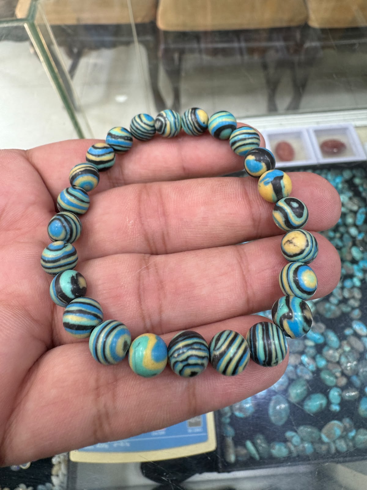 AAE PB 017 Processed Stones Bracelet.