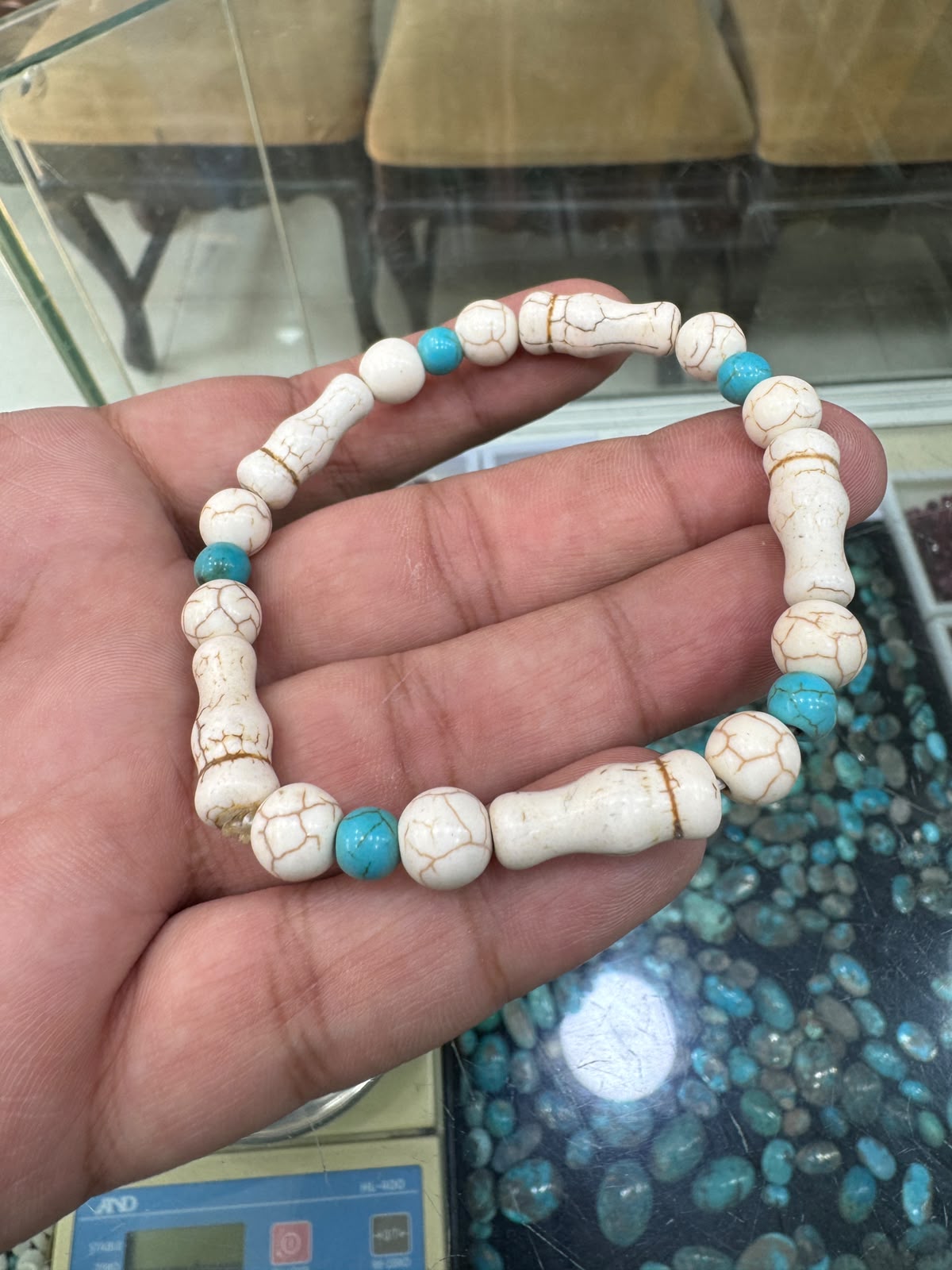 AAE PB 021 Processed Stones Bracelet.