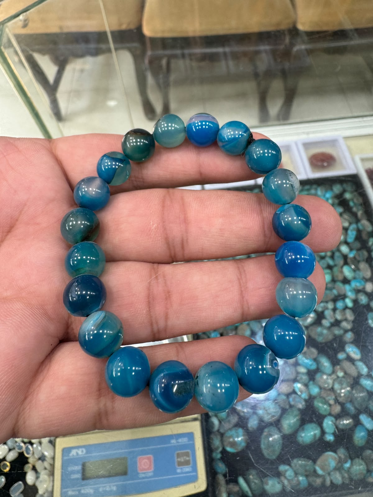 AAE PB 022 Processed Stones Bracelet.