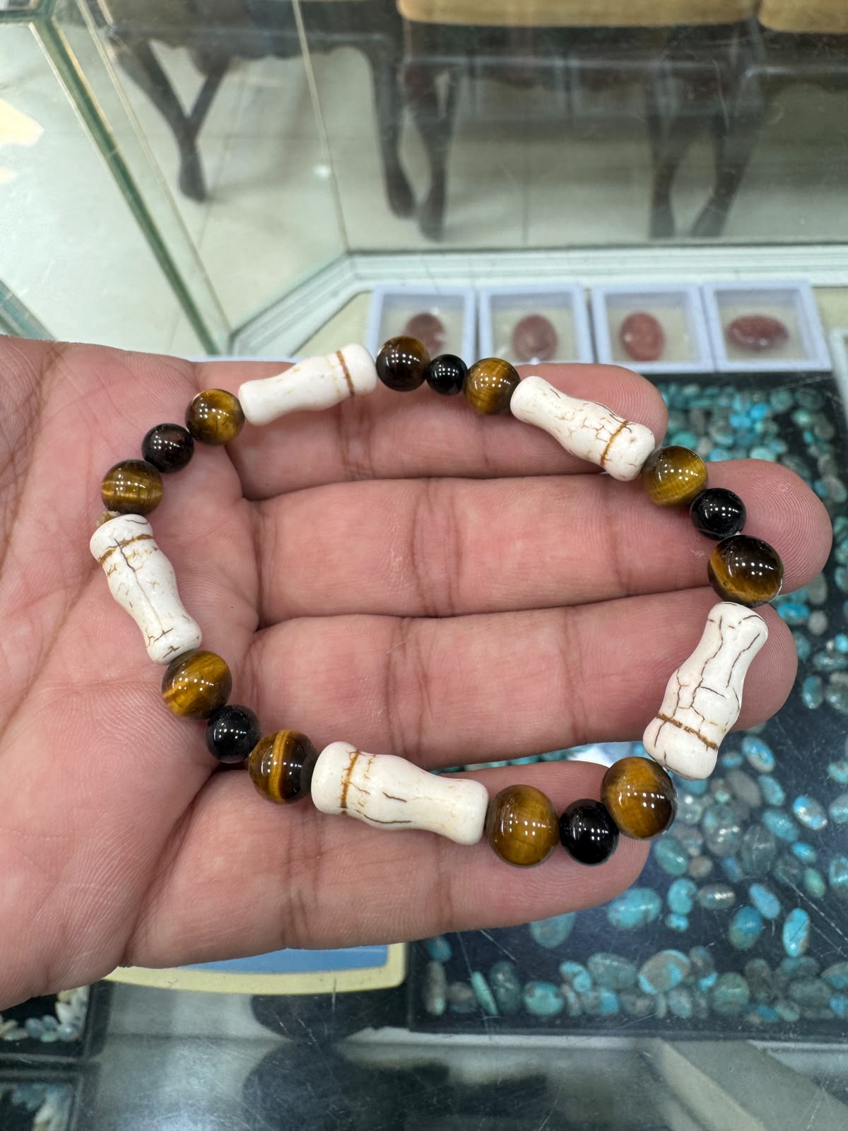 AAE PB 027 Processed Stones Bracelet.