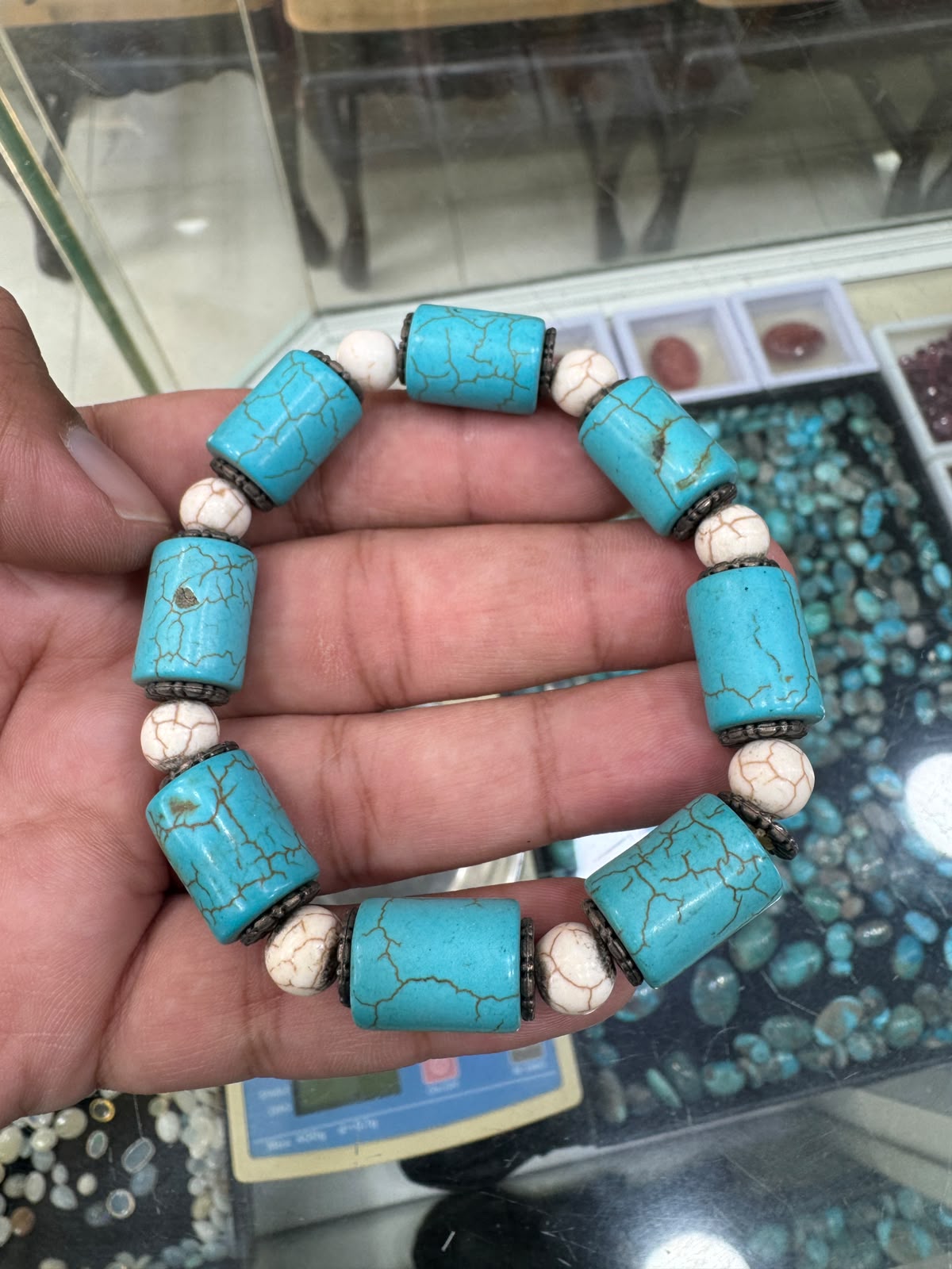 AAE PB 030 Processed Stones Bracelet.