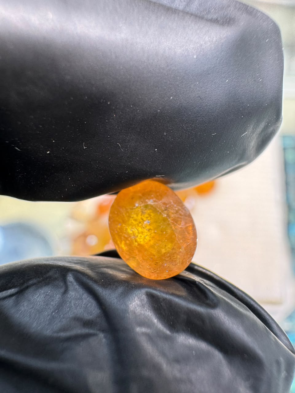 AAE 151 Yellow Sapphire (Pukhraj) 3.4 Carat