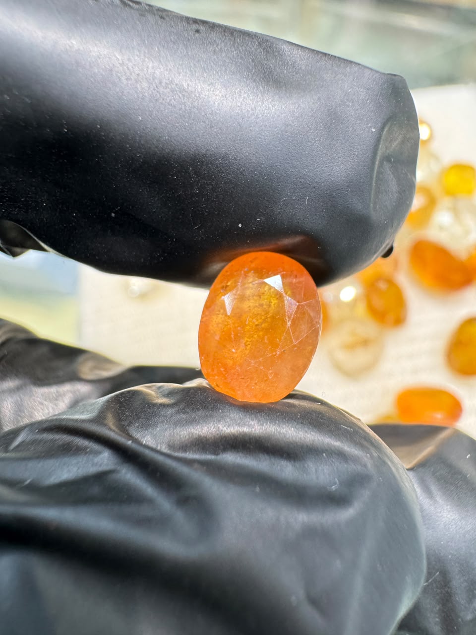 AAE 152 Yellow Sapphire (Pukhraj) 3.9 Carat