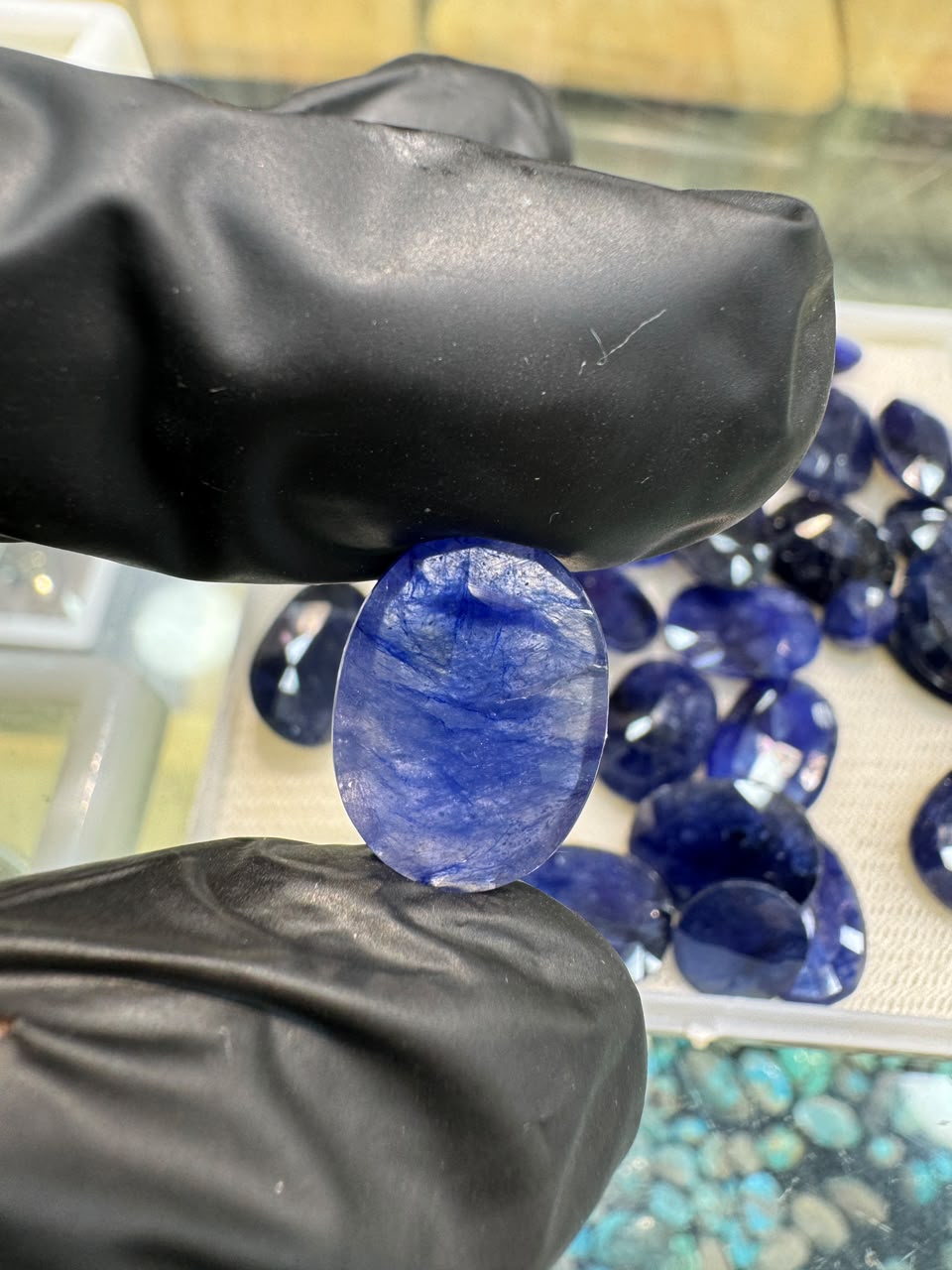 AAE 173 Blue Sapphire (Neelam) 7.45 Carat