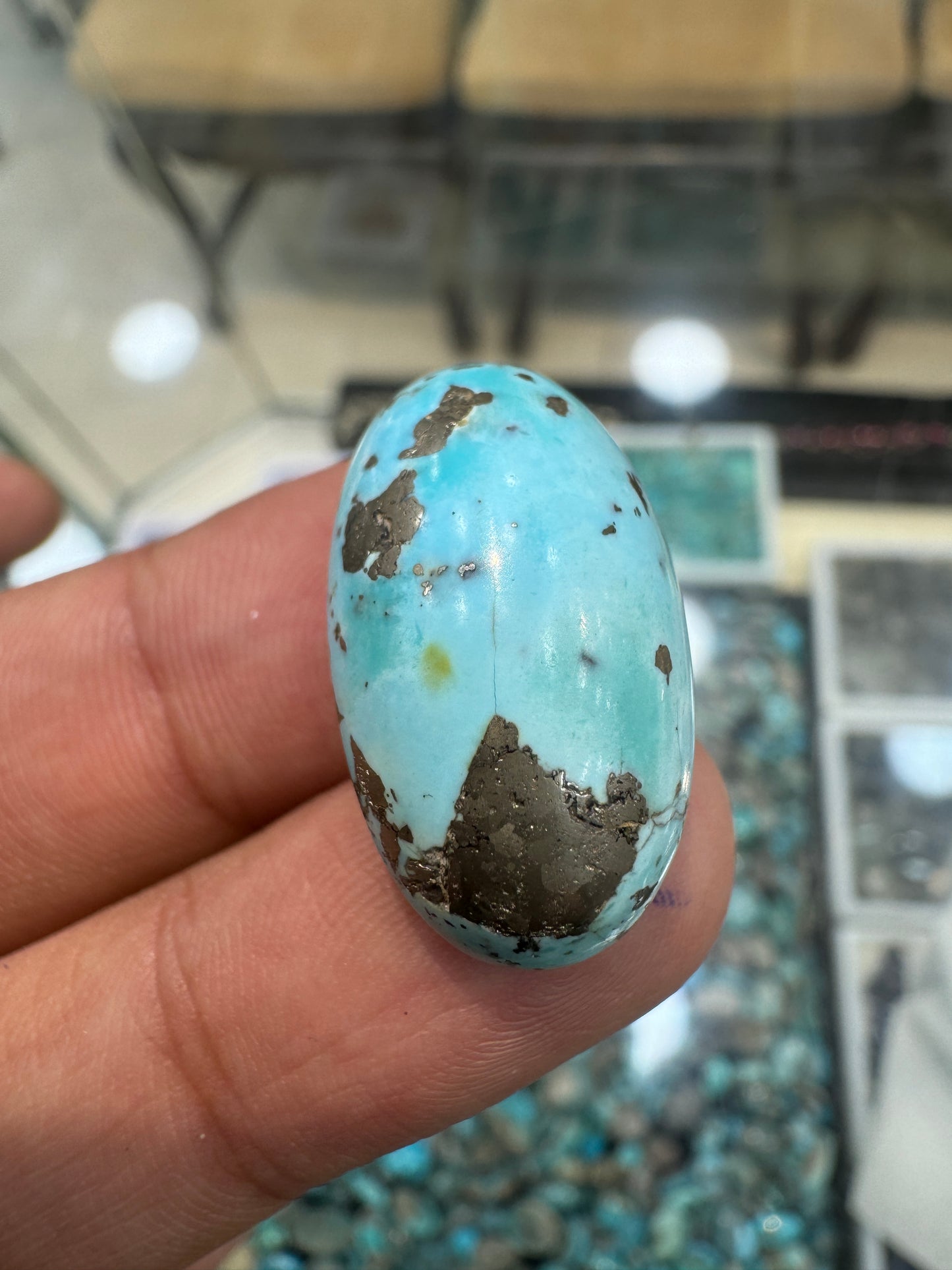 AAE SF 012 32.5 Carat Shajri Feroza Stone