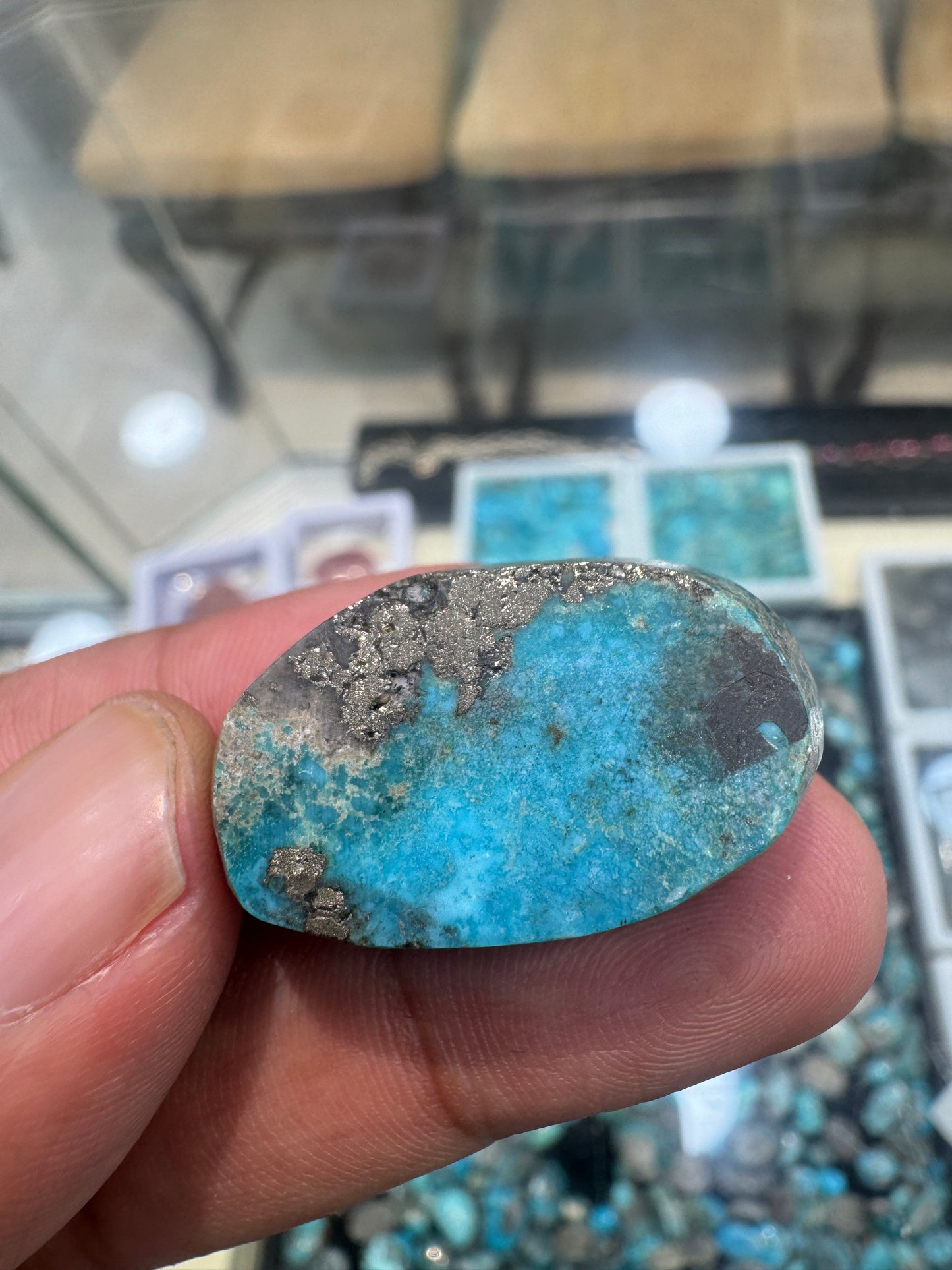 AAE SF 018 77.65 Carat Shajri Feroza Stone