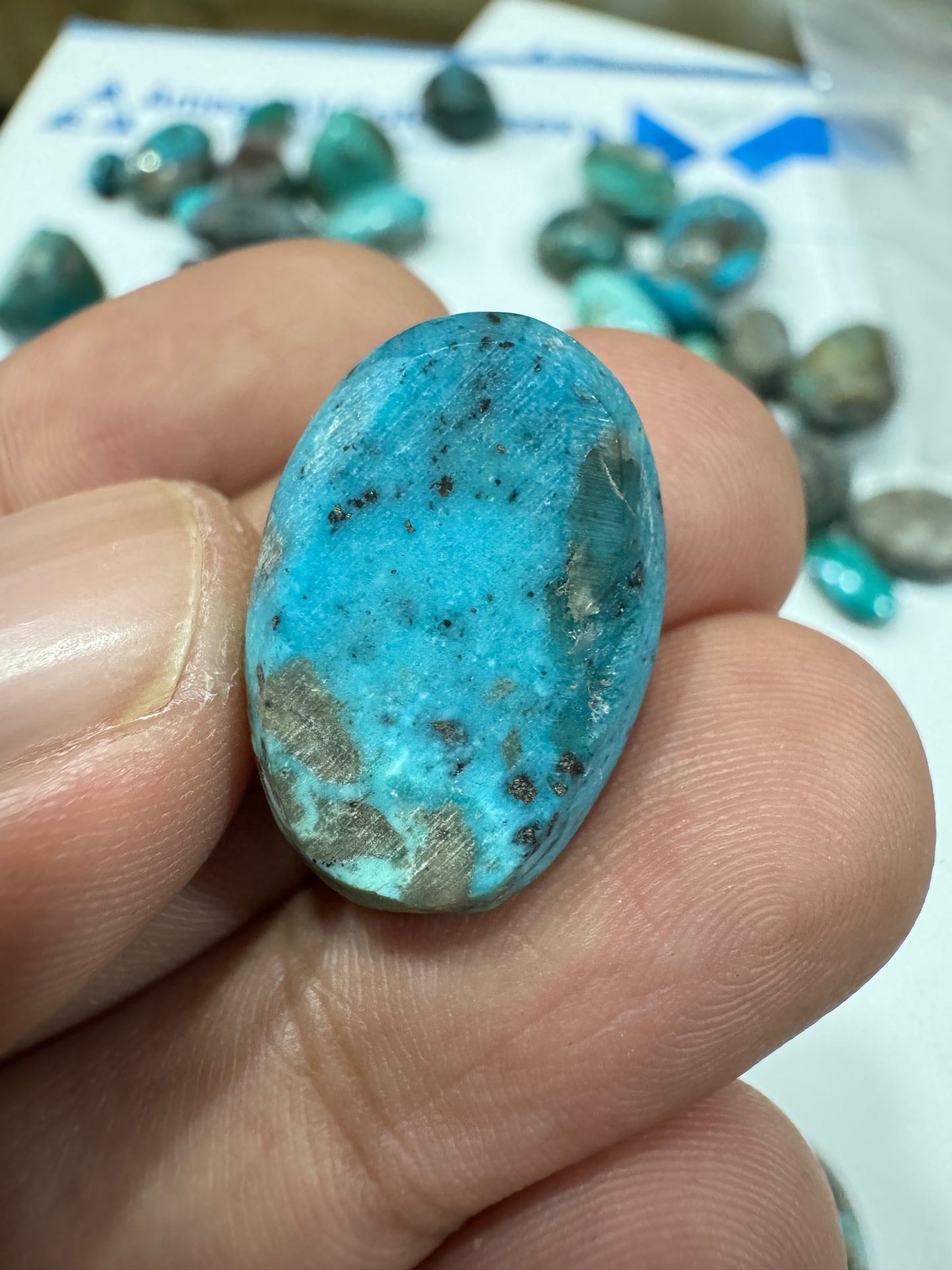 AAE SF 018 19 Carat Shajri Feroza Stone