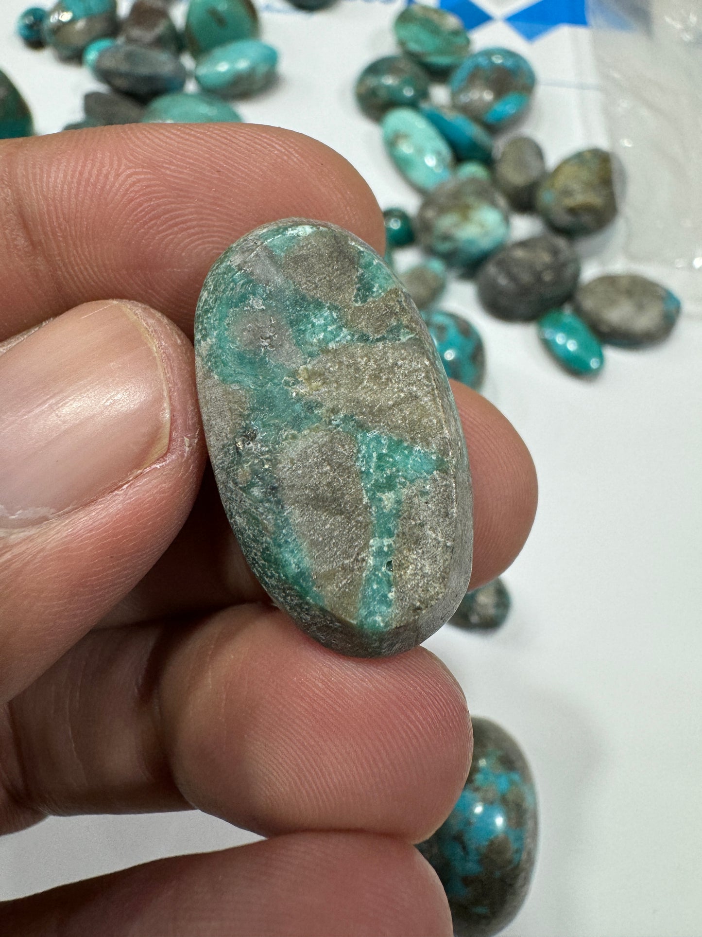 AAE SF 016 34.95 Carat Shajri Feroza Stone