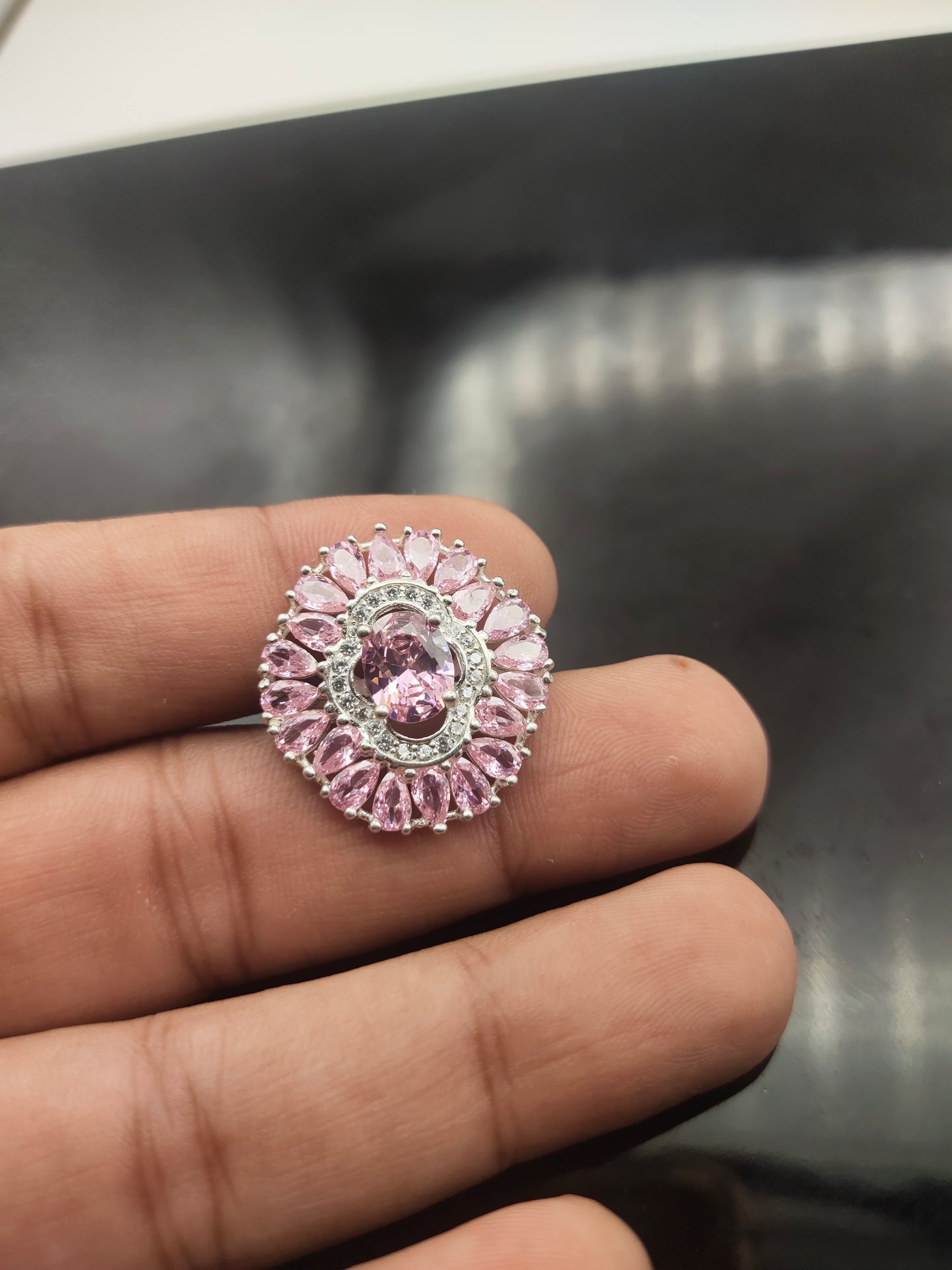AAE 5535 Chandi Ring 925, Stone: Zircon