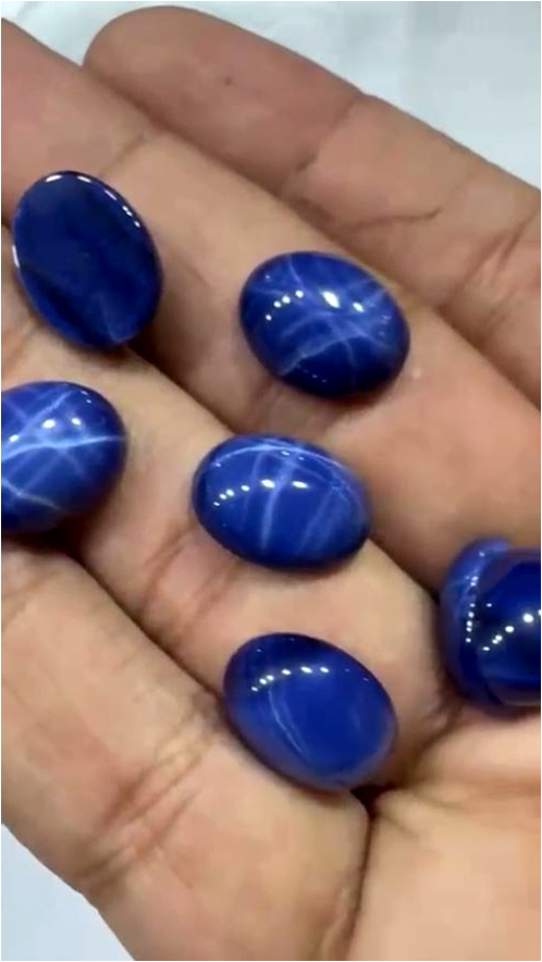 Premium Quality Neelam Star Stone