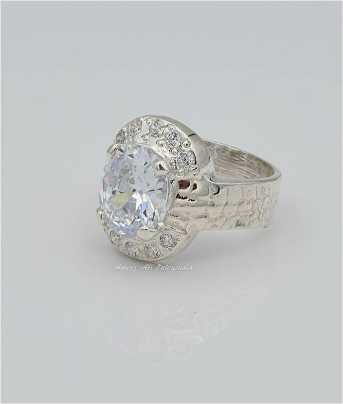 AAE 6653 Chandi Ring 925, Stone: Zircon