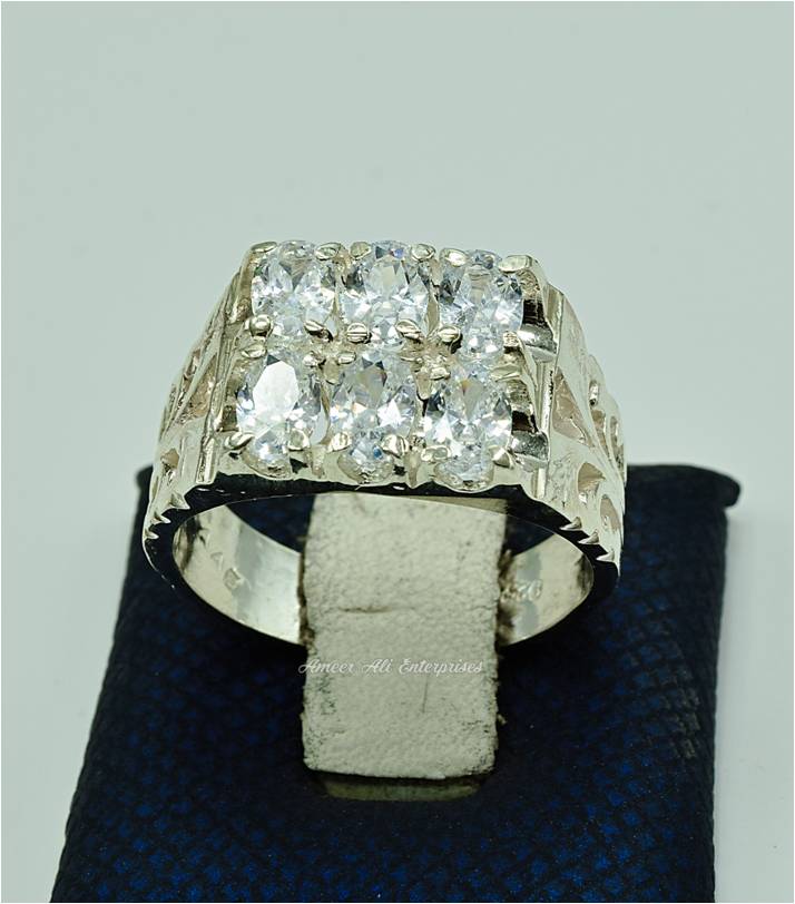 AAE 3917 Chandi Ring 925, Stone: Zircon