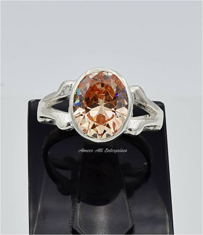 AAE 6610 Chandi Ring 925, Stone: Zircon