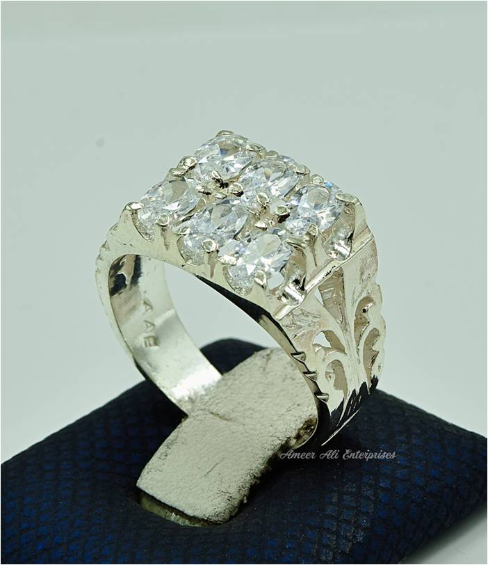 AAE 3917 Chandi Ring 925, Stone: Zircon
