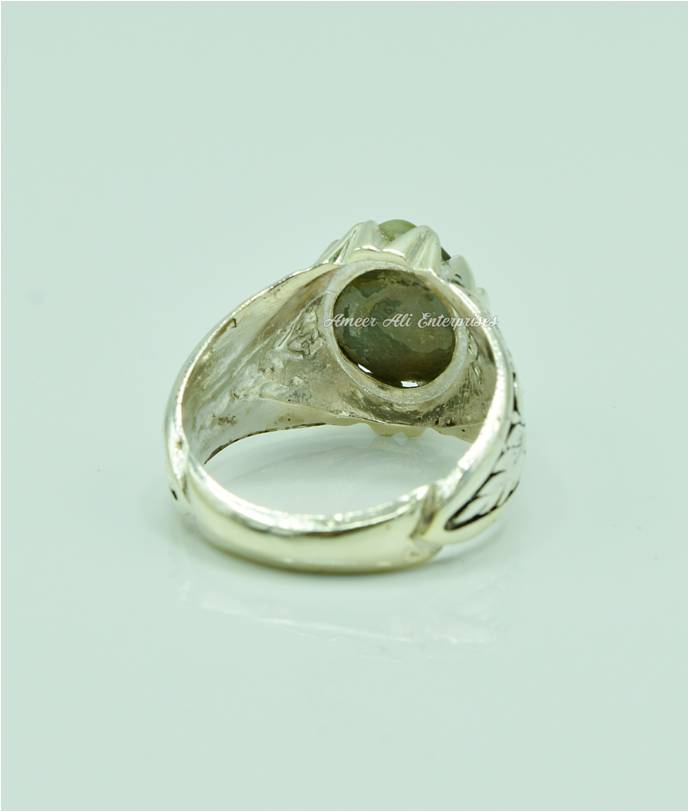AAE 6550 Chandi Ring 925, Stone: Cat's Eye