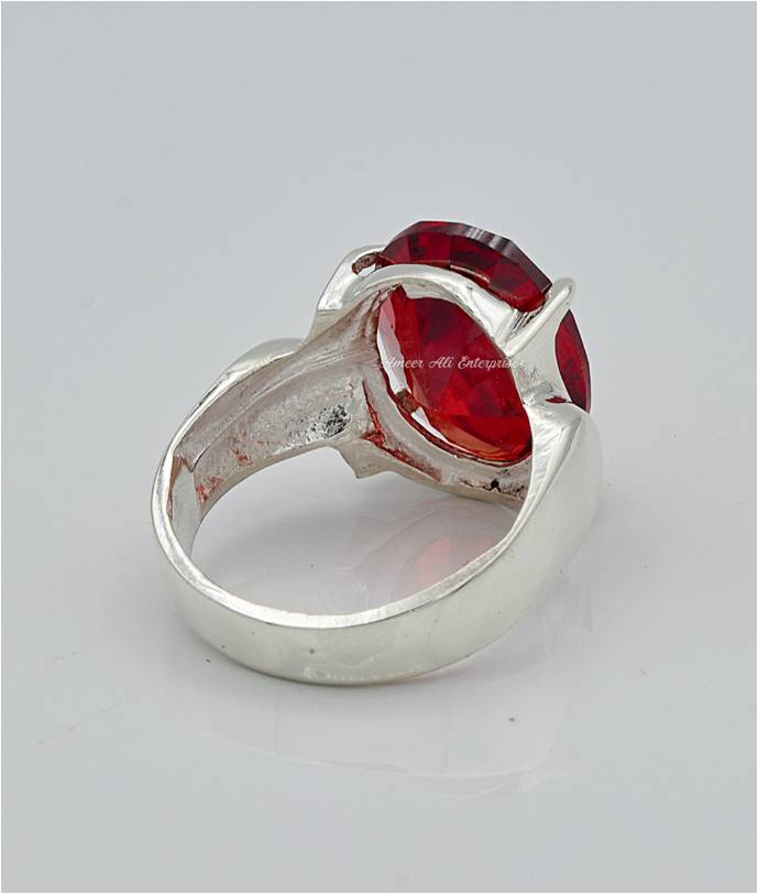 AAE 6599 Chandi Ring 925, Stone: Zircon