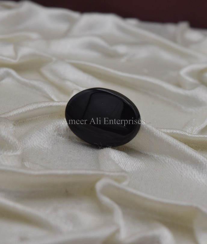 AAE 1384 Black Aqeeq Stone - AmeerAliEnterprises