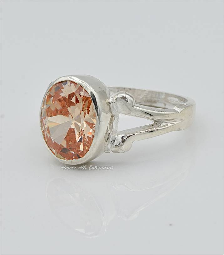 AAE 6610 Chandi Ring 925, Stone: Zircon