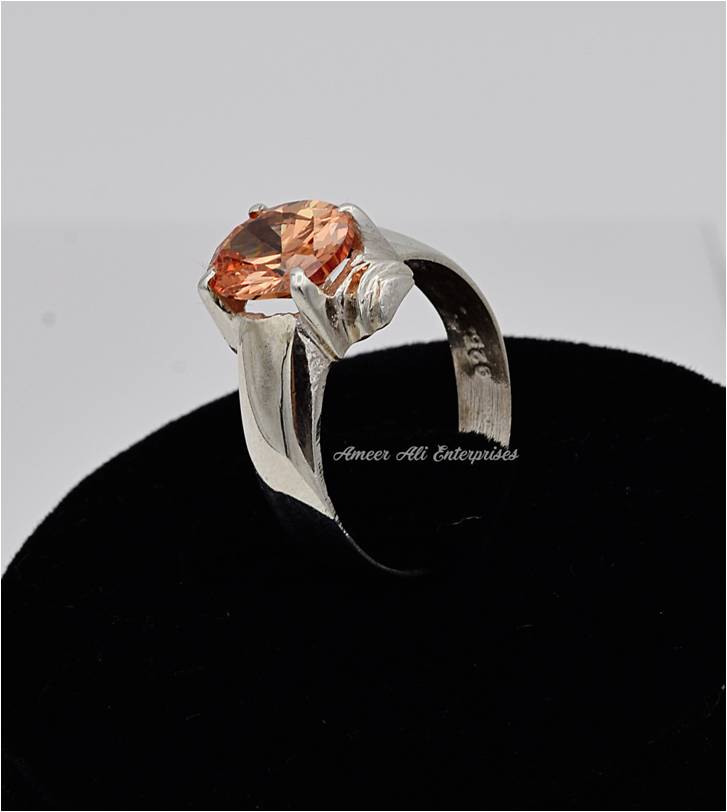 AAE 7764 Chandi Ring 925, Stone: Zircon