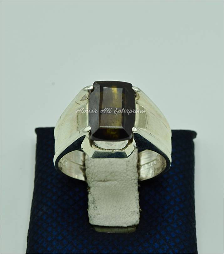 AAE 6875 Chandi Ring 925, Stone: Zbarjad