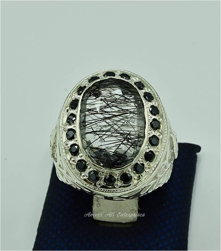 AAE 6894 CHANDI RING 925, STONE: MOH E NAJAF