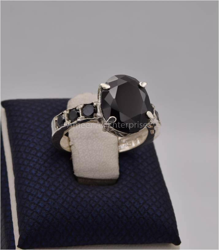 AAE 5503 Chandi Ring 925, Stone: Zircon - AmeerAliEnterprises