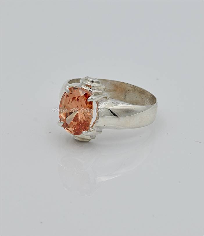 AAE 7764 Chandi Ring 925, Stone: Zircon