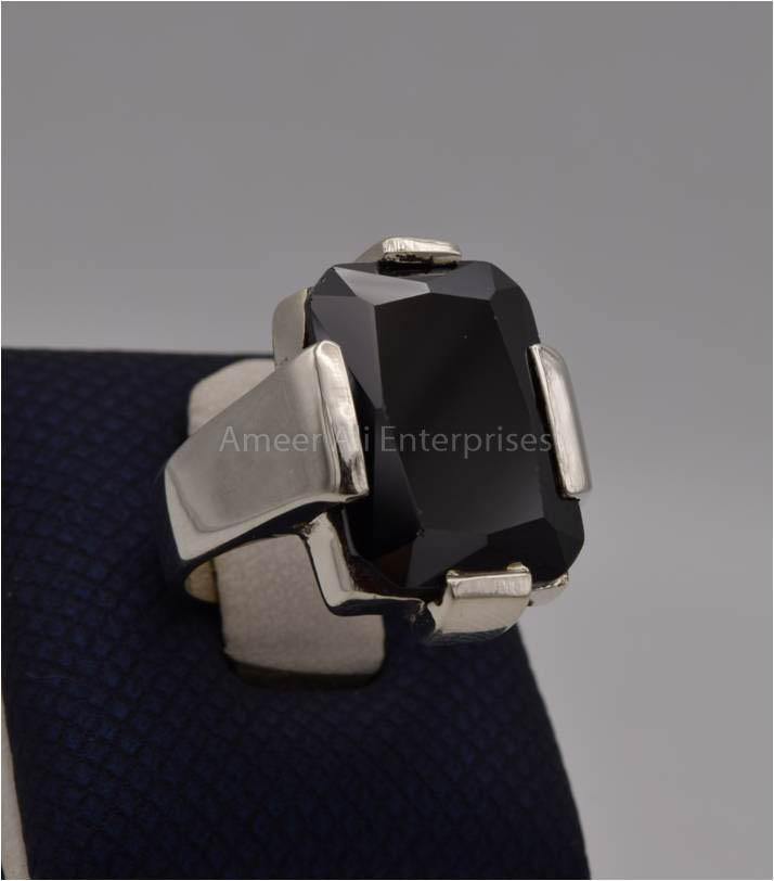 AAE 1806 Chandi Ring 925, Stone: Zircon - AmeerAliEnterprises