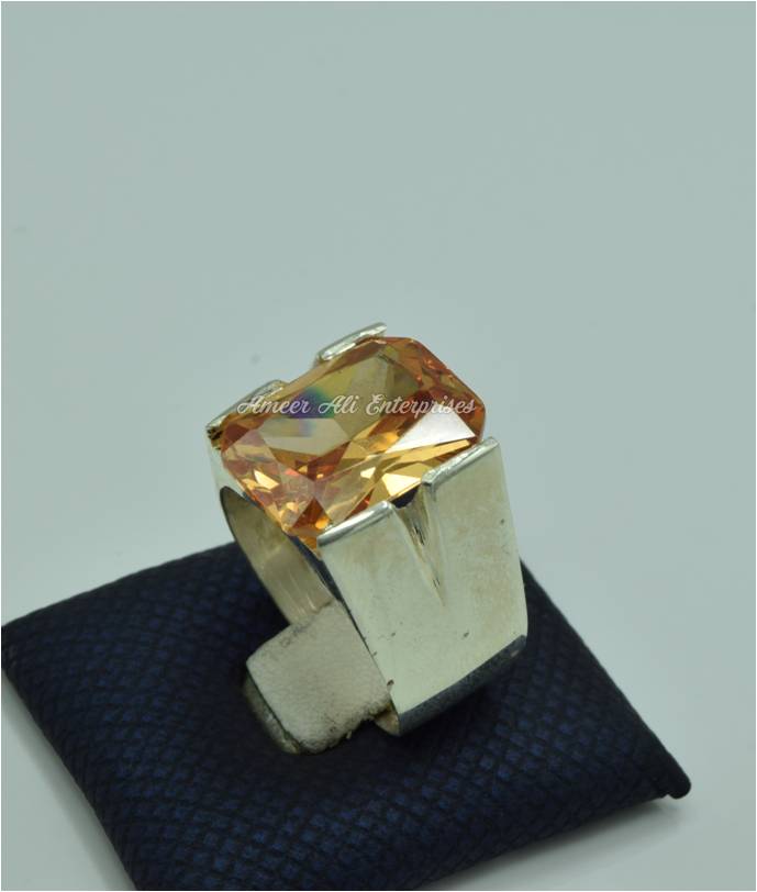 AAE 6879 Chandi Ring 925, Stone: Zircon