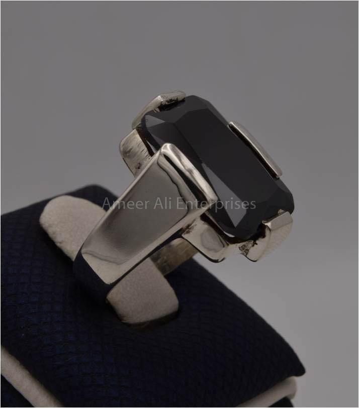 AAE 1806 Chandi Ring 925, Stone: Zircon - AmeerAliEnterprises