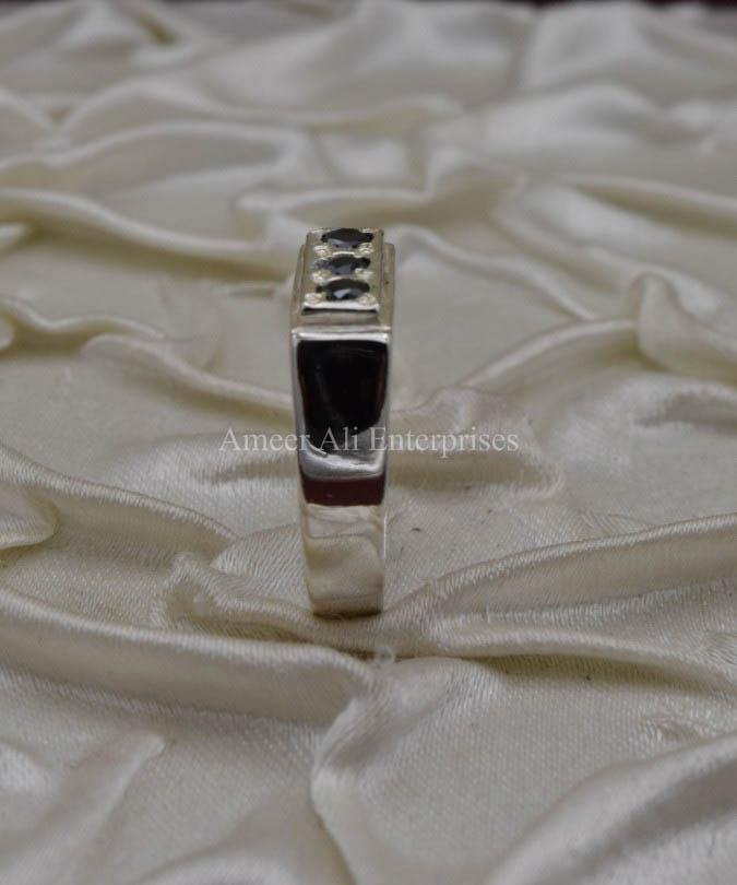 AAE 1847 Chandi Ring 925, Stone: Zircon - AmeerAliEnterprises