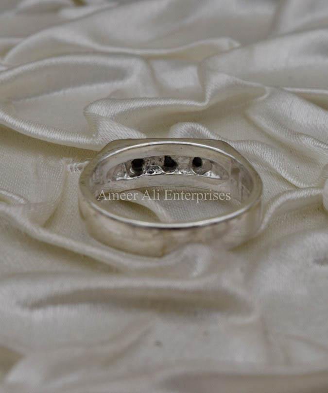 AAE 1847 Chandi Ring 925, Stone: Zircon - AmeerAliEnterprises