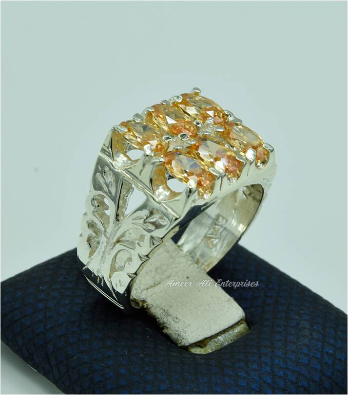 AAE 3916 Chandi Ring 925, Stone: Zircon