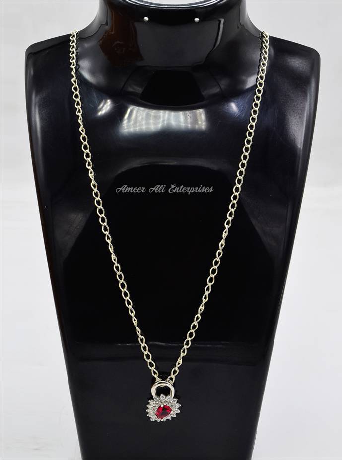 AAE 6835 Chandi Pendant 925, Stone: Zircon