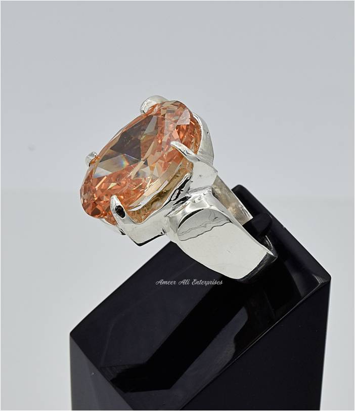 AAE 6602 Chandi Ring 925, Stone: Zircon