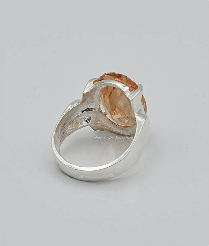 AAE 6602 Chandi Ring 925, Stone: Zircon