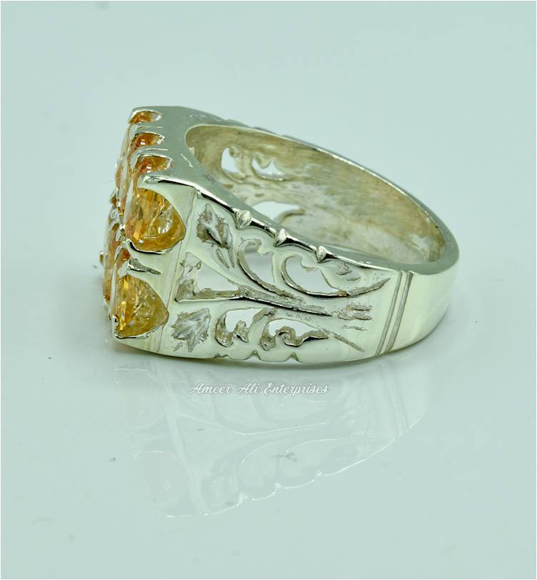 AAE 3916 Chandi Ring 925, Stone: Zircon