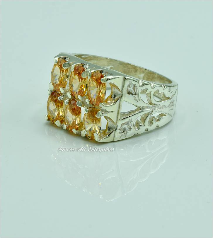 AAE 3916 Chandi Ring 925, Stone: Zircon