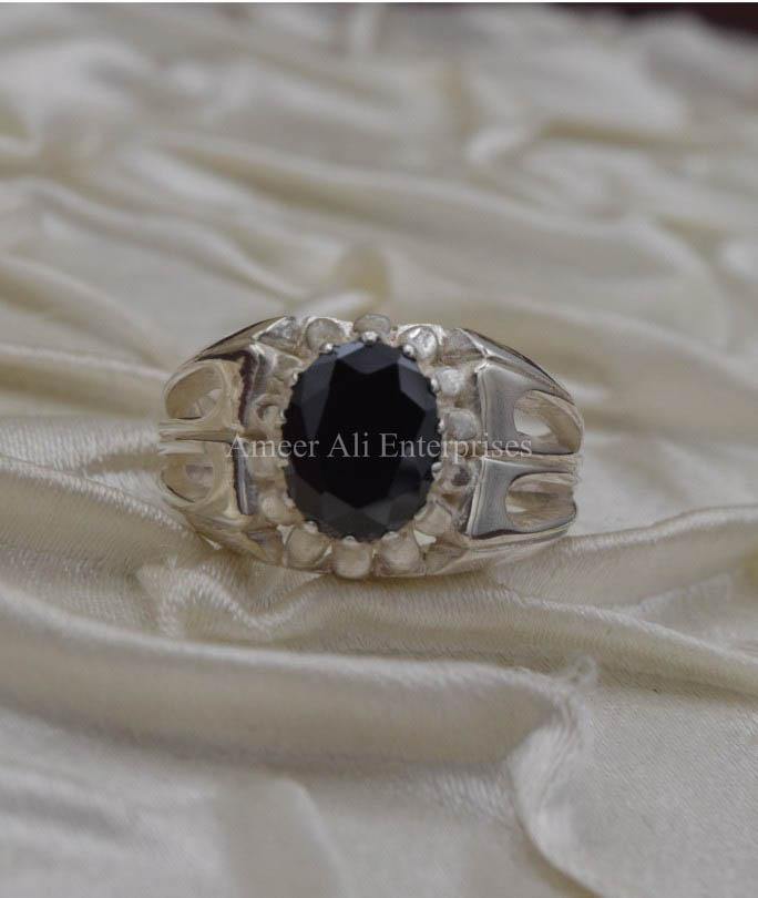 AAE 9801 Chandi Ring 925, Stone: Zircon - AmeerAliEnterprises