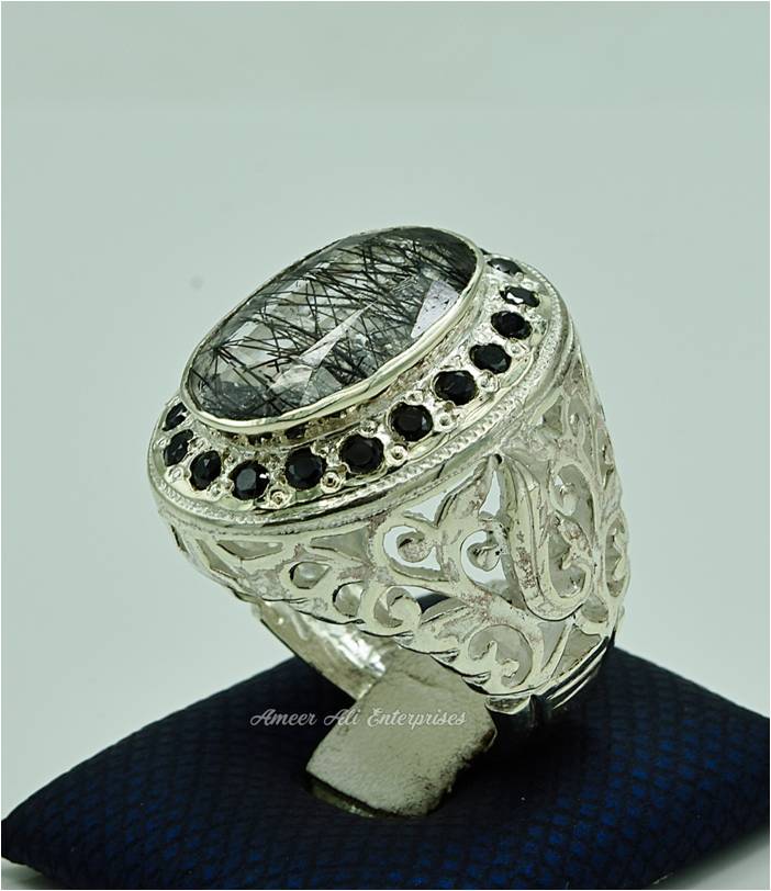 AAE 6894 CHANDI RING 925, STONE: MOH E NAJAF
