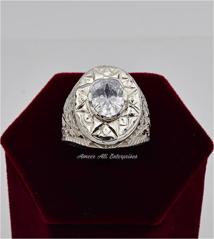 AAE 6558 Chandi Ring 925, Stone: Zircon
