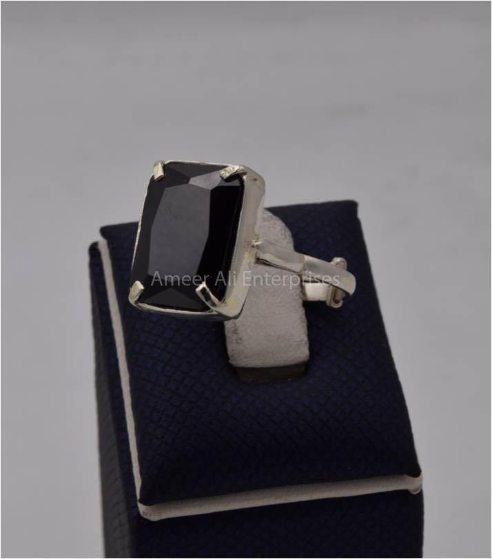 AAE 5737 Chandi Ring 925, Stone: Zircon - AmeerAliEnterprises