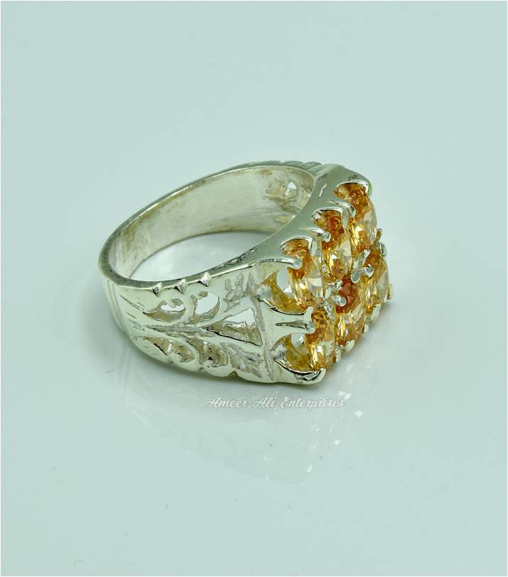 AAE 3916 Chandi Ring 925, Stone: Zircon