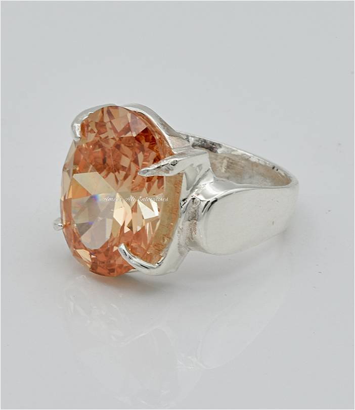 AAE 6602 Chandi Ring 925, Stone: Zircon