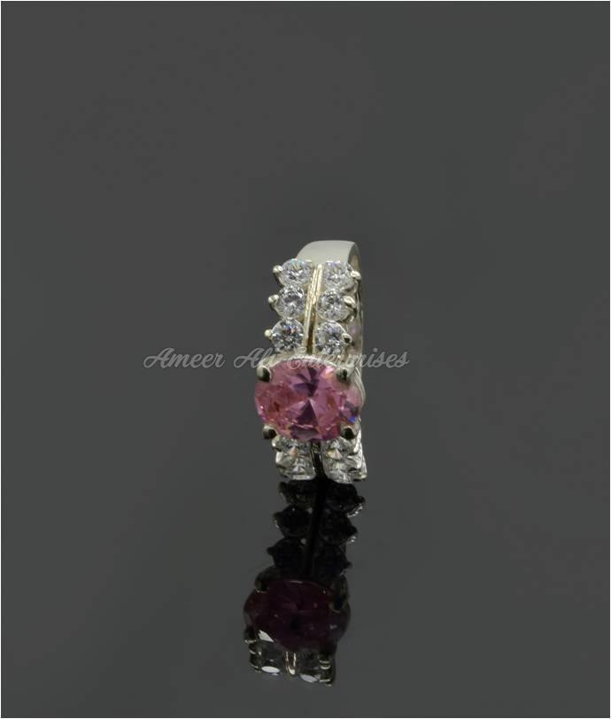 AAE 6118 Chandi Ring 925, Stone: Zircon - AmeerAliEnterprises