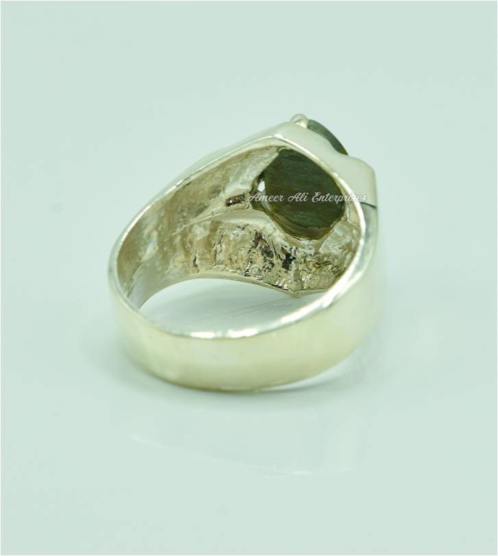 AAE 6554 Chandi Ring 925, Stone: Cat's Eye