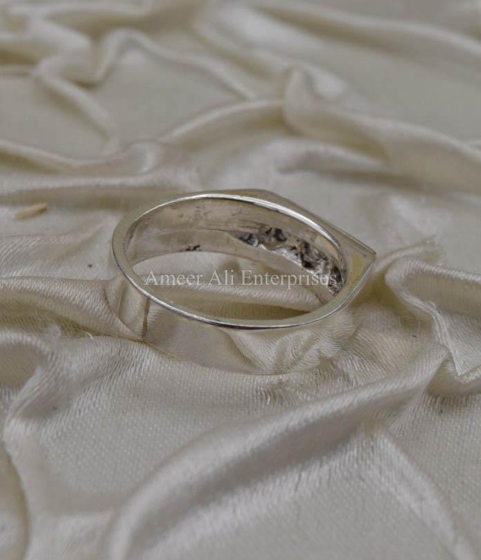 AAE 1598 Chandi Ring 925, Stone: Zircon - AmeerAliEnterprises