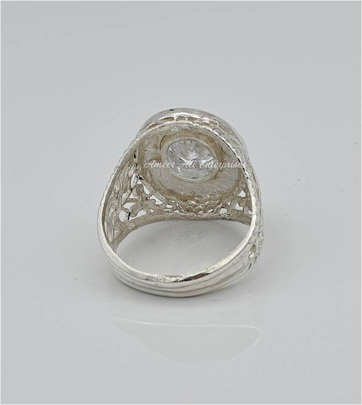 AAE 6558 Chandi Ring 925, Stone: Zircon