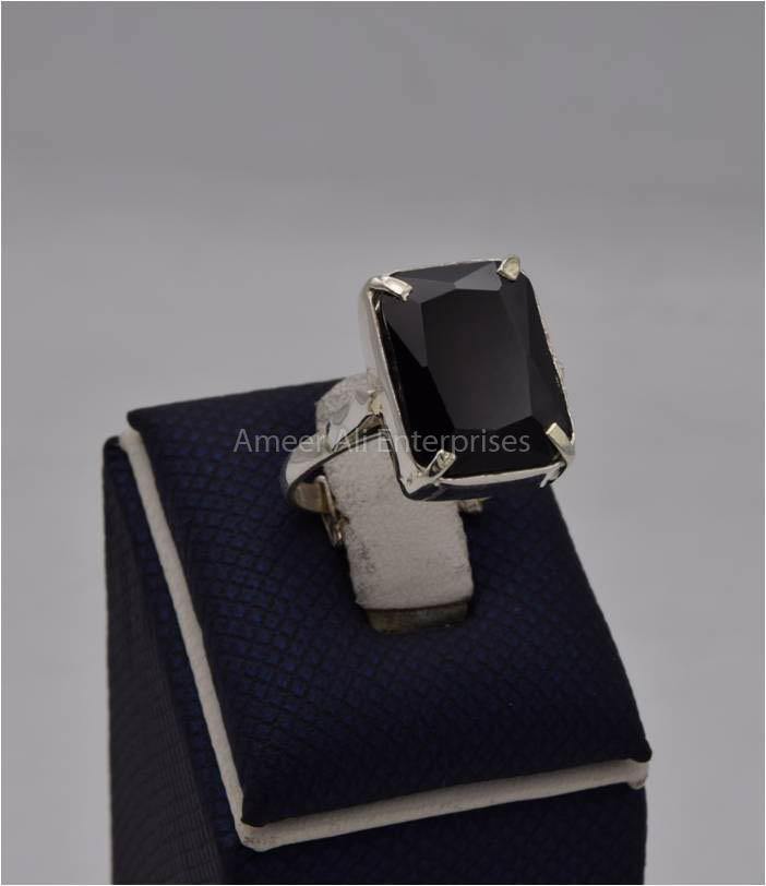 AAE 5737 Chandi Ring 925, Stone: Zircon - AmeerAliEnterprises