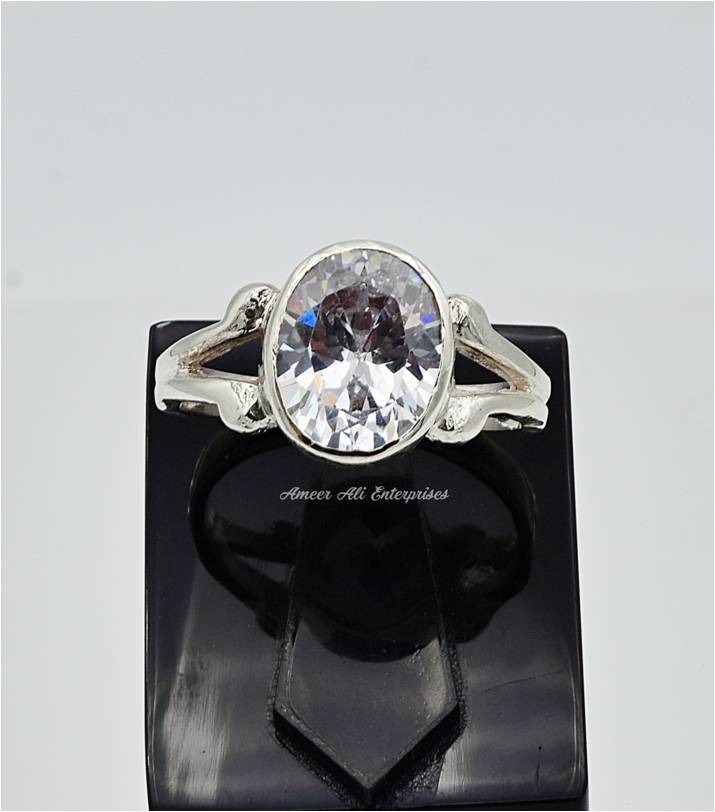 AAE 6615 Chandi Ring 925, Stone: Zircon
